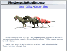 Tablet Screenshot of freelance-animation.com